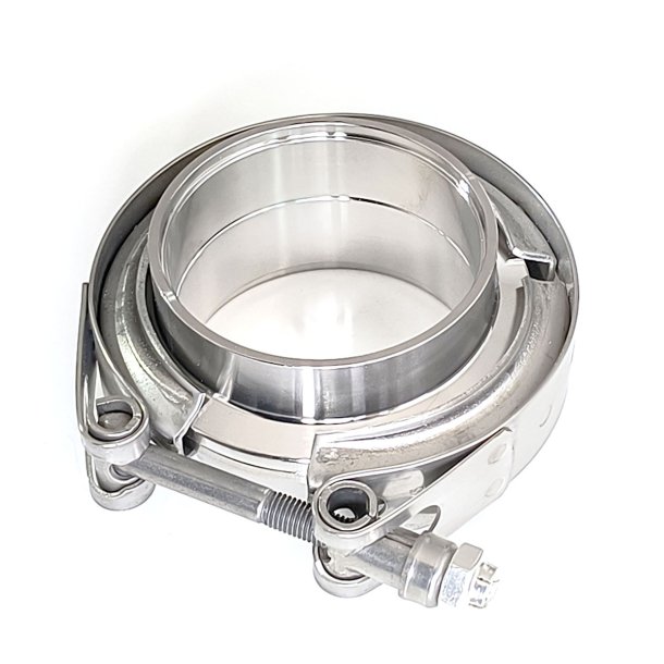 Rustfri V-band 2" med flanger