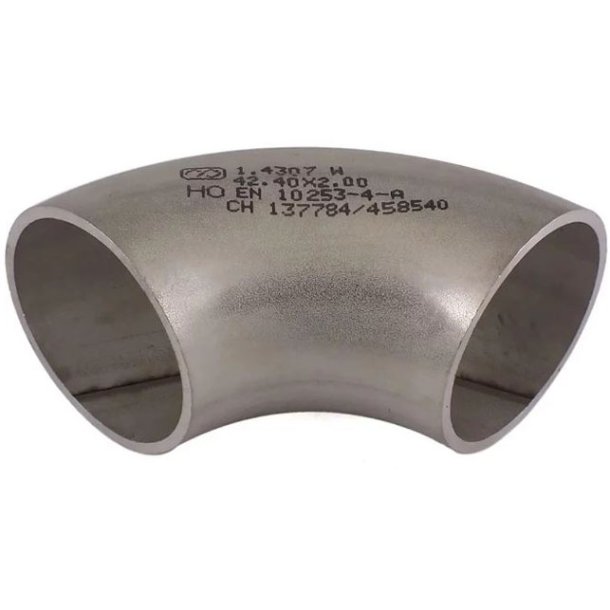 Rustfri bjning 90 grader