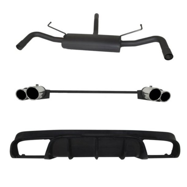 Sportsudstdning Alfa Romeo Giulietta med diffusor