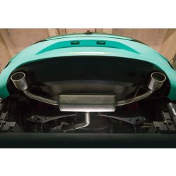 Rustfri sportsbagpotte VW Scirocco 3 R-look