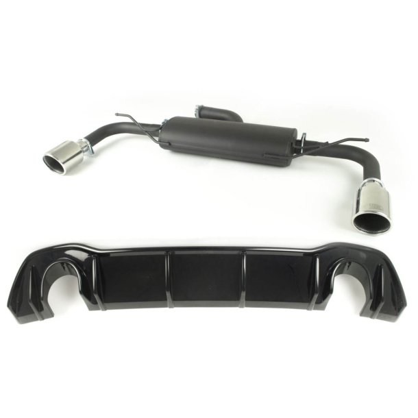 Sportsbagpotte VW Golf VIII 1,5 TSI + diffusor