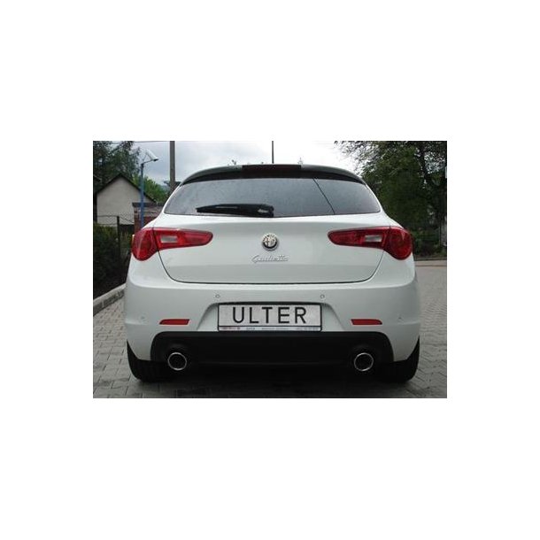 Rustfri Sportsbagpotte Alfa Romeo Giulietta 1.4, 1.6