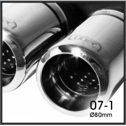 Sportsbagpotte BMW E60 E61 (dobbelt rrhale)