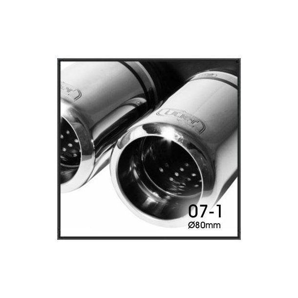 Sportsbagpotte BMW E60 E61 (dobbelt rrhale)