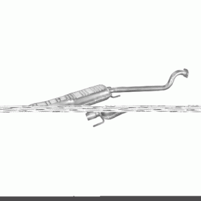 Udstdning Mellempotte Opel Astra G 2.0