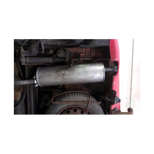 Udstdning Bagpotte Peugeot 206 1.1, 1.4, 1.6