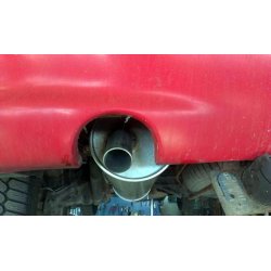 Udstdning Bagpotte Peugeot 206 1.1, 1.4, 1.6