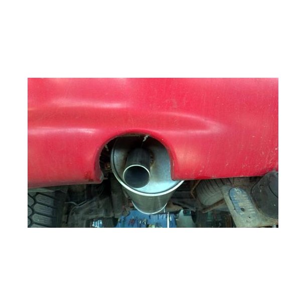 Udstdning Bagpotte Peugeot 206 1.1, 1.4, 1.6