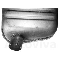 Udstdning Bagpotte Volvo V70 2.4 2001-2007