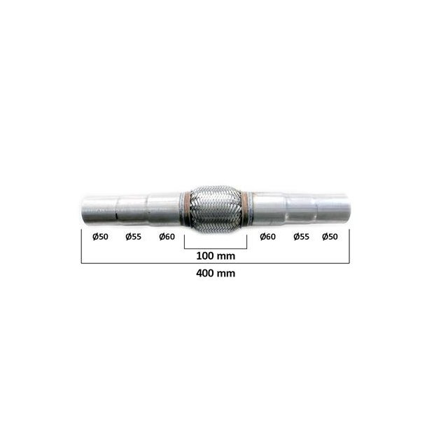 Flexrr til udstdning med reduktioner 50/55/60