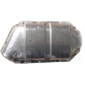 EURO 4/OBD Metallisk katalysator (oval) - op til 2000ccm