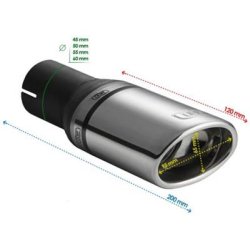 Oval rrhale 95x65 mm