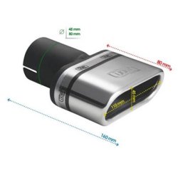 Rrhale, oval 110x45 mm