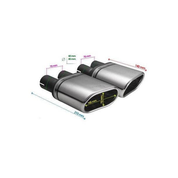Rrhale, oval 145x75 mm