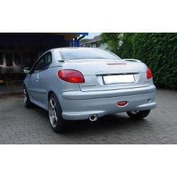 Sportsbagpotte Peugeot 206 CC 1,6