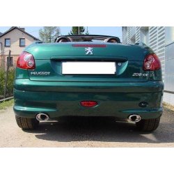 Sportsbagpotte Peugeot 206 CC 2,0